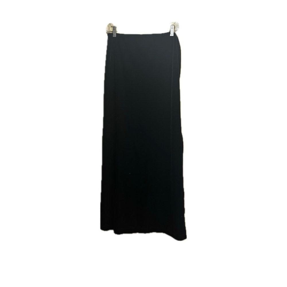 Ronnie Nicole Black Velvet Maxi Skirt medium